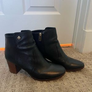 Tory Burch black booties